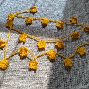 Yellow Star Garland for Kids